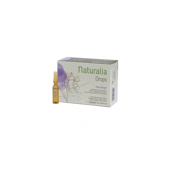 NATURALIA : Drops thai ginger effet combleur de rides 15 ampoules NATURALIA : Drops thai ginger effet combleur de rides 15 ampoules