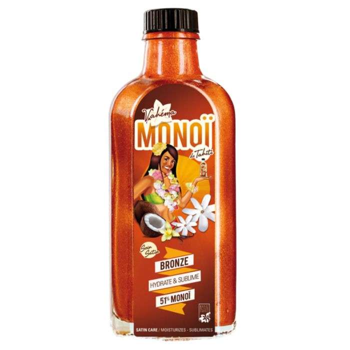 VAHEMA MONOI DE TAHITI SOIN SATIN BRONZE 100 ML VAHEMA MONOI DE TAHITI SOIN SATIN BRONZE 100 ML