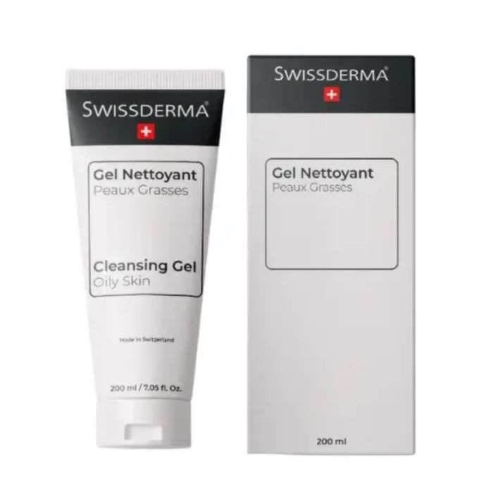 SWISSDERMA GEL NETTOYANT PEAUX GRASSES 200 ML SWISSDERMA GEL NETTOYANT PEAUX GRASSES 200 ML