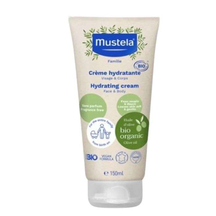 MUSTELA CREME HYDRATANTE HUILE D'OLIVE BIO 150 ML MUSTELA CREME HYDRATANTE HUILE D'OLIVE BIO 150 ML