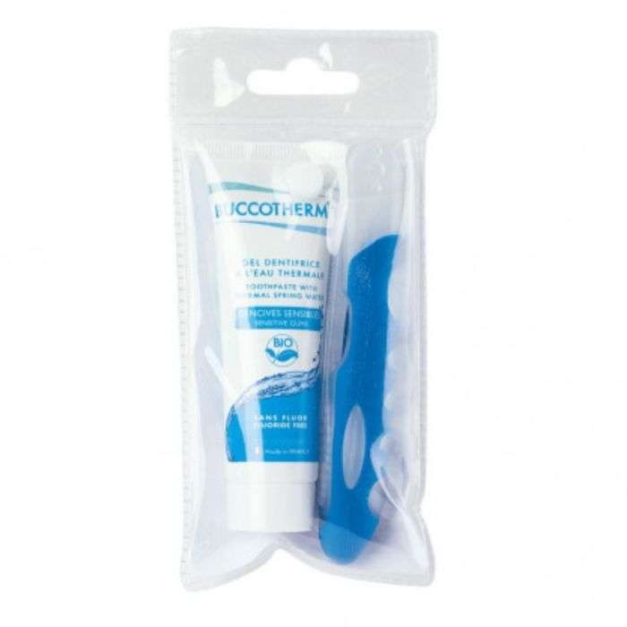 BUCCOTHERM KIT VOYAGE GEL DENTIFRICE + BROSSE A DENT BUCCOTHERM KIT VOYAGE GEL DENTIFRICE + BROSSE A DENT