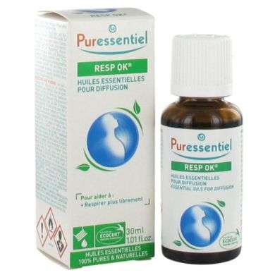 PURESSENTIEL HUILES ESSENTIELLES POUR DIFFUSION RESPIRATOIRE 30 ML PURESSENTIEL HUILES ESSENTIELLES POUR DIFFUSION RESPIRATOIRE 30 ML
