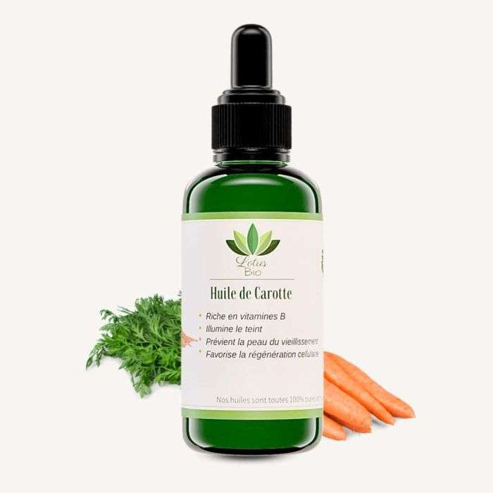 LOTUS BIO HUILE DE CAROTTE 50 ML LOTUS BIO HUILE DE CAROTTE 50 ML