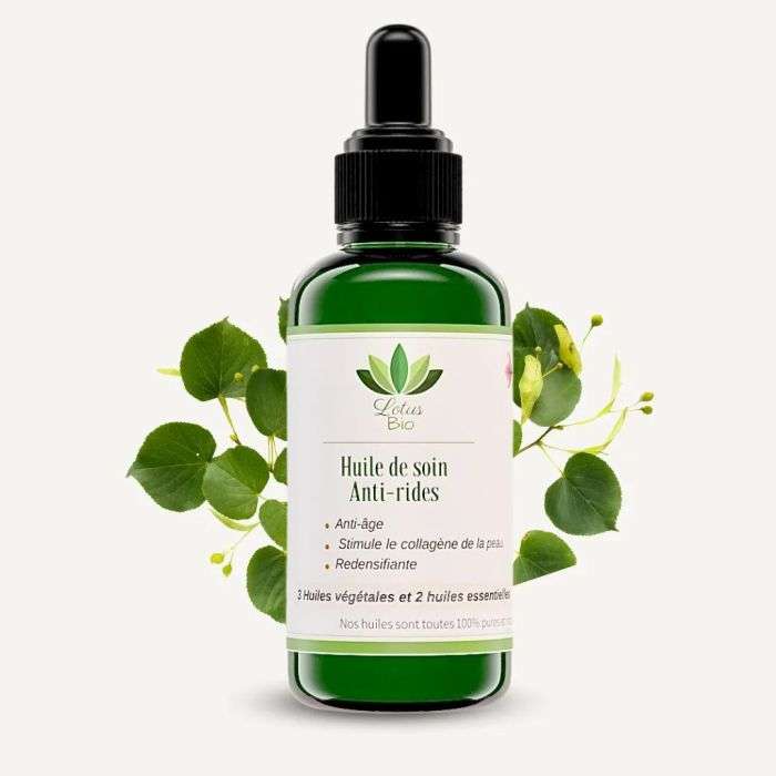LOTUS BIO HUILE DE SOIN ANTI-RIDES
