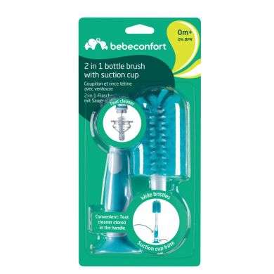 BEBE CONFORT 2 EN 1 GOUPILLON ET RINCE TETINE AVEC VENTOUSE 0MOIS+ BEBE CONFORT 2 EN 1 GOUPILLON ET RINCE TETINE AVEC VENTOUSE 0MOIS+