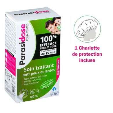 Parasidose Poux-Lentes Soin Traitant 100 ml 