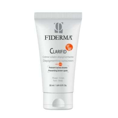 FIDERMA CLARIFID CREME SOLAIRE DEPIGMENTANTE 50 ML SPF 50+ FIDERMA CLARIFID CREME SOLAIRE DEPIGMENTANTE 50 ML SPF 50+