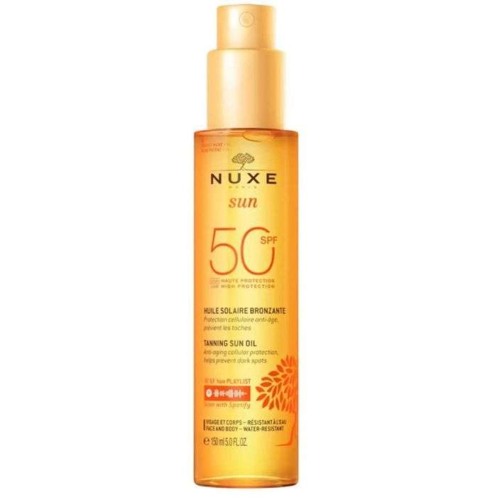 NUXE SUN HUILE SOLAIRE BRONZANTE 150 ML SPF 50 NUXE SUN HUILE SOLAIRE BRONZANTE 150 ML SPF 50