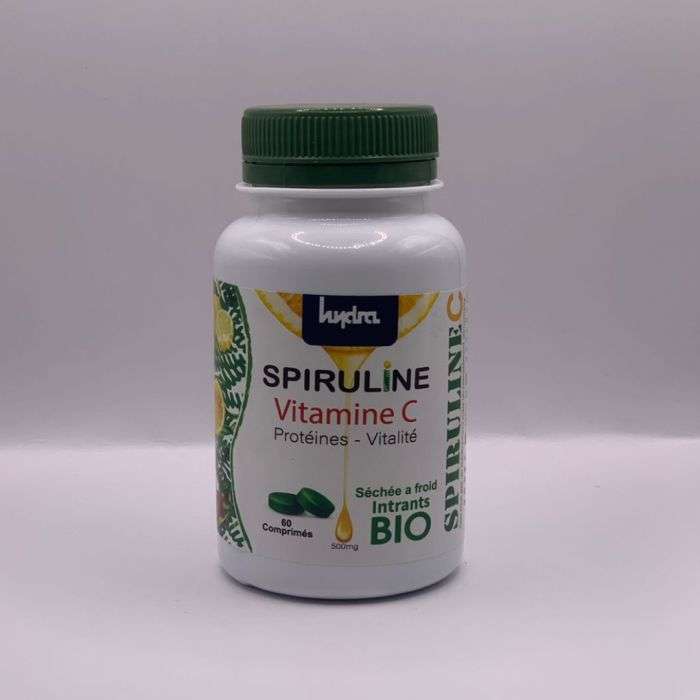 HYDRA SPIRULINE VITAMINE C 60 COMPRIMES HYDRA SPIRULINE VITAMINE C 60 COMPRIMES