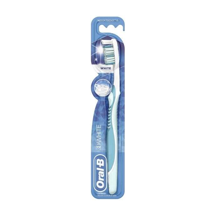 ORAL B 3D WHITE MEDIUM ORAL B 3D WHITE MEDIUM