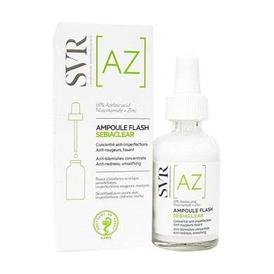 SVR AMPOULE AZ SEBIACLEAR AMPOULE FLASH 30 ML SVR AMPOULE AZ SEBIACLEAR AMPOULE FLASH 30 ML
