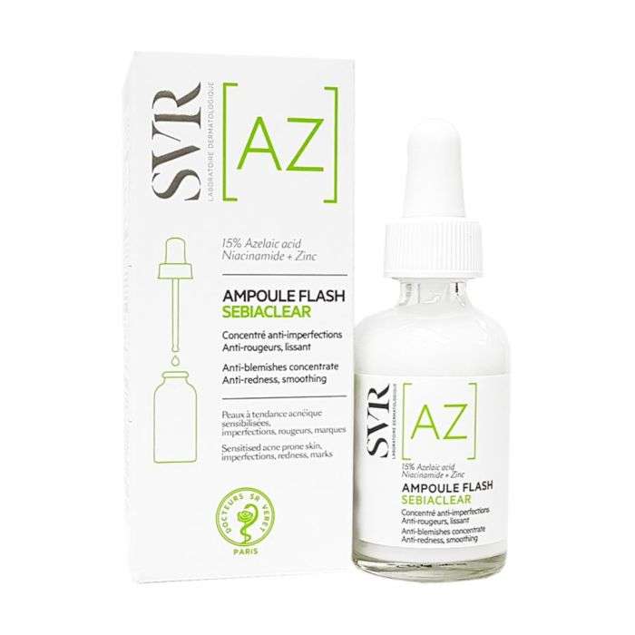 SVR AMPOULE AZ SEBIACLEAR AMPOULE FLASH 30 ML SVR AMPOULE AZ SEBIACLEAR AMPOULE FLASH 30 ML