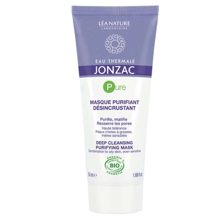 LEA NATURE EAU THERMALE JONZAC PURE MASQUE PURIFIANT DESINCRUSTANT 50 ML LEA NATURE EAU THERMALE JONZAC PURE MASQUE PURIFIANT DESINCRUSTANT 50 ML