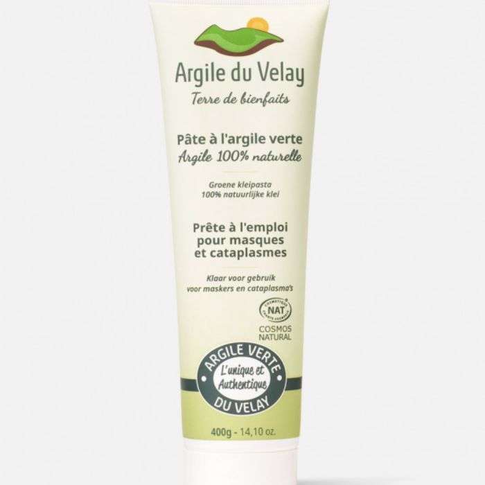 ARGILE DU VELAY PATE D'ARGILE VERTE 100% NATURELLE ARGILE DU VELAY PATE D'ARGILE VERTE 100% NATURELLE