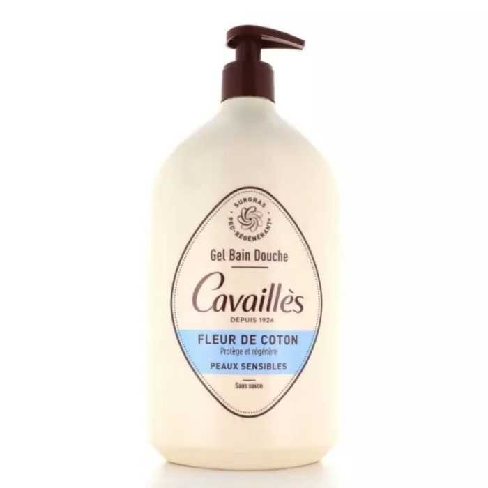 ROGE CAVAILLES GEL BAIN ET DOUCHE FLEUR DE COTON PEAUX SENSIBLES 1 L ROGE CAVAILLES GEL BAIN ET DOUCHE FLEUR DE COTON PEAUX SENSIBLES 1 L