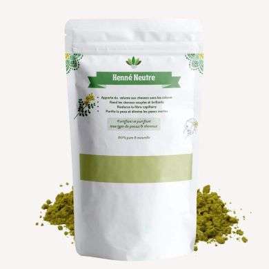 LOTUS BIO ARGILE HENNE NEUTRE 100 G LOTUS BIO ARGILE HENNE NEUTRE 100 G