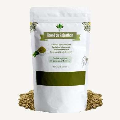LOTUS BIO ARGILE HENNE DU RAJASTHAN 100 G LOTUS BIO ARGILE HENNE DU RAJASTHAN 100 G