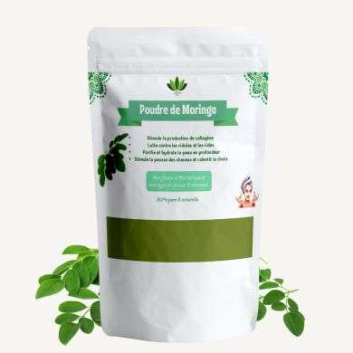 LOTUS BIO POUDRE DE MORINGA 100 G LOTUS BIO POUDRE DE MORINGA 100 G