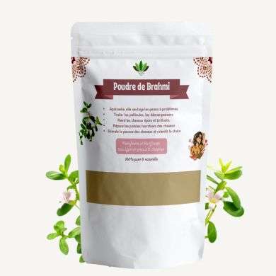 LOTUS BIO POUDRE DE BRAHMI 100 G LOTUS BIO POUDRE DE BRAHMI 100 G