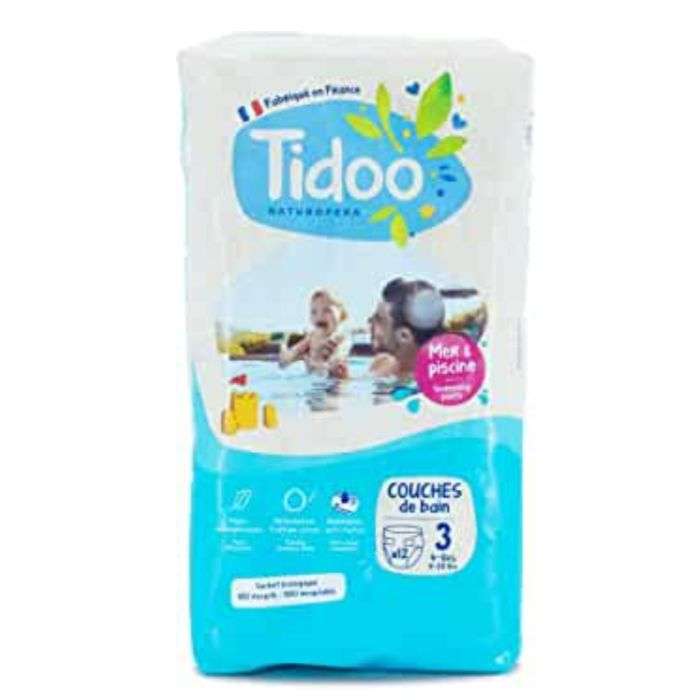 Tidoo Couches de bain T3 – 4 à 9 kg 12 u - TIDOO - Bébé Maman