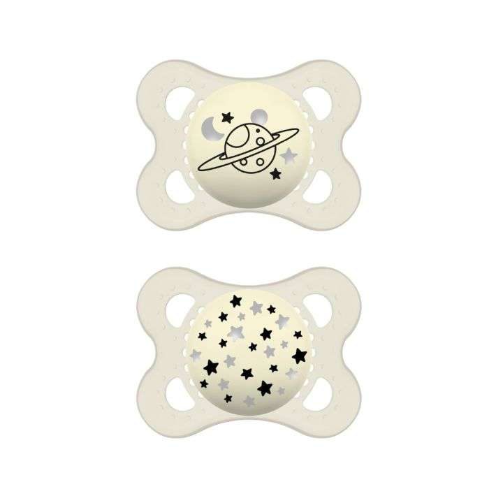 MAM SUCETTES ORIGINAL NUIT 2-6 MOIS  MAM SUCETTES ORIGINAL NUIT 2-6 MOIS