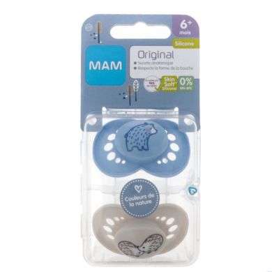 MAM SUCETTES ORIGINAL 6 MOIS + MAM SUCETTES ORIGINAL 6 MOIS +