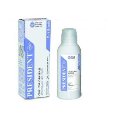 PRESIDENT DÉFENSE BAIN DE BOUCHE 200 ML PRESIDENT DÉFENSE BAIN DE BOUCHE 200 ML