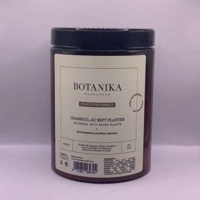 BOTANIKA PROFESSIONNEL GHASSOUL AU SEPT PLANTES 1000 GR BOTANIKA PROFESSIONNEL GHASSOUL AU SEPT PLANTES 1000 GR