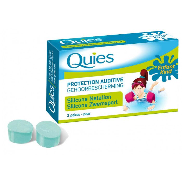 QUIES SILICONE NATATION ENFANT 3 PAIRES QUIES SILICONE NATATION ENFANT 3 PAIRES