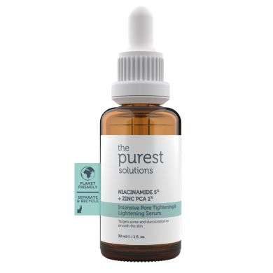 THE PUREST SOLUTIONS NIACINAMID 5% + ZINC PCA SERUM INTENSIF ECLAIRCISSANT ET RESSERANT DES PORES 30 ML THE PUREST SOLUTIONS NIACINAMID 5% + ZINC PCA SERUM INTENSIF ECLAIRCISSANT ET RESSERANT DES PORES 30 ML