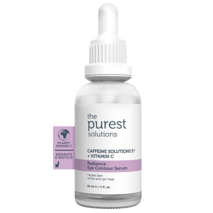 THE PUREST SOLUTIONS CAFFEINE 5% VITAMINE C RADIANCE CONTOUR YEUX30 ML THE PUREST SOLUTIONS CAFFEINE 5% VITAMINE C RADIANCE CONTOUR YEUX30 ML
