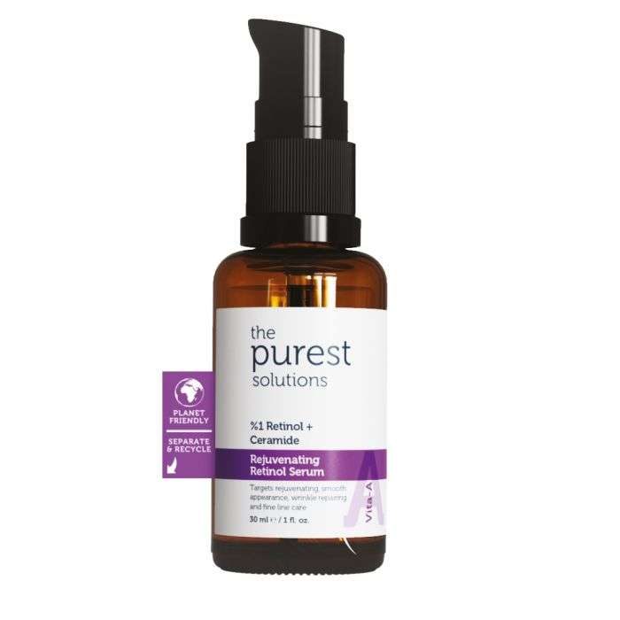 THE PUREST SOLUTIONS REJUVENATING RETINOL SERUM 1 % + CERAMID 30 ML THE PUREST SOLUTIONS REJUVENATING RETINOL SERUM 1 % + CERAMID 30 ML