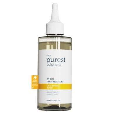 THE PUREST SOLUTIONS OIL CONTROL TONER 2% BHA SALICYLIC ACID THE PUREST SOLUTIONS OIL CONTROL TONER 2% BHA SALICYLIC ACID