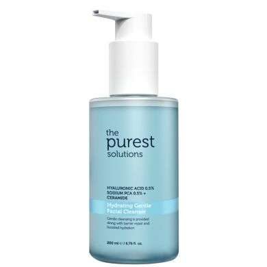 THE PUREST SOLUTIONS HYDRATING GENTLE FACIAL CLEANSER 0.5% HYALURONIC ACID 0.5% SODIUM PCA +CERAMID 200 ML. THE PUREST SOLUTIONS HYDRATING GENTLE FACIAL CLEANSER 0.5% HYALURONIC ACID 0.5% SODIUM PCA +CERAMID 200 ML.