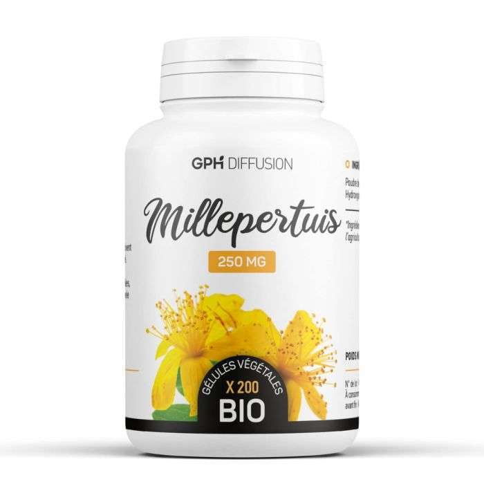 GPH MILLEPERTUIS 200 GELULES 250mg GPH MILLEPERTUIS 200 GELULES 250mg