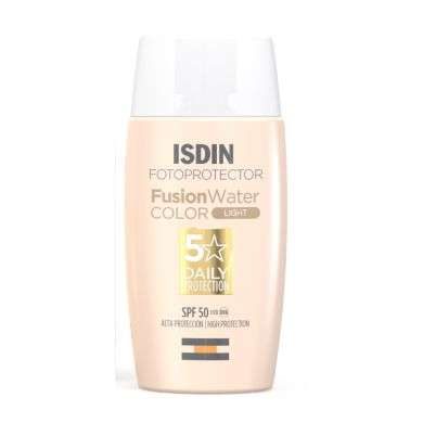 ISDIN FOTOPROTECTOR FUSION WATER COLOR LIGHT SPF 50 ISDIN FOTOPROTECTOR FUSION WATER COLOR LIGHT SPF 50