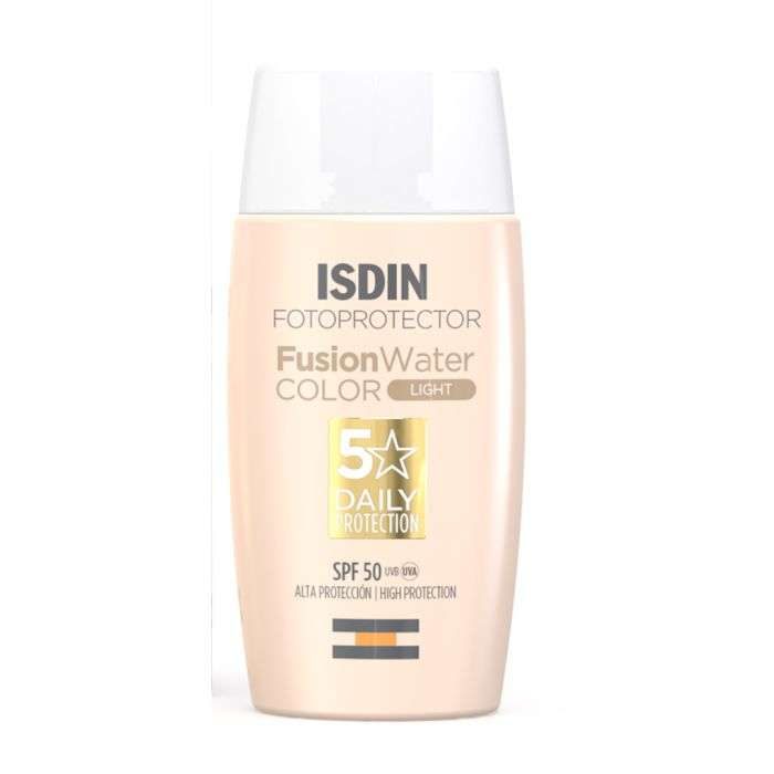 ISDIN FOTOPROTECTOR FUSION WATER COLOR LIGHT SPF 50 ISDIN FOTOPROTECTOR FUSION WATER COLOR LIGHT SPF 50