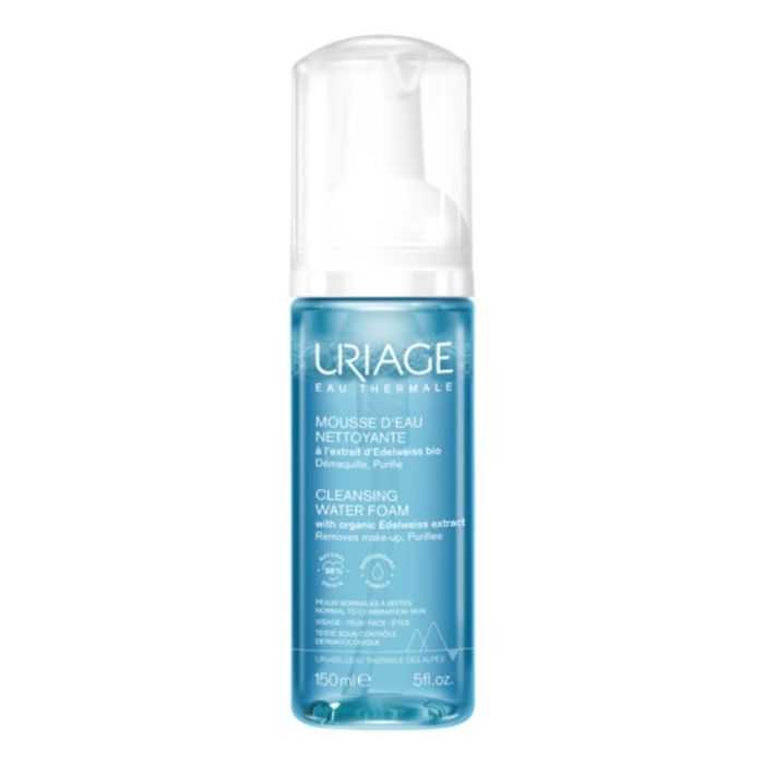 URIAGE EAU THERMALE MOUSSE D'EAU MICELLAIRE NETTOYANTE 150 ML URIAGE EAU THERMALE MOUSSE D'EAU MICELLAIRE NETTOYANTE 150 ML