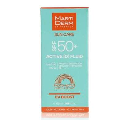 MARTIDERM SUN CARE ACTIVE D FLUID SPF 50 UV BOOST 50 ML MARTIDERM SUN CARE ACTIVE D FLUID SPF 50 UV BOOST 50 ML