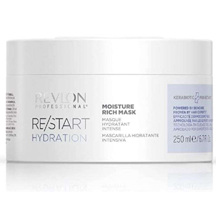 REVLON RESTART HYDRATION MASQUE HYDRATANT INTENSE 250 ML REVLON RESTART HYDRATION MASQUE HYDRATANT INTENSE 250 ML