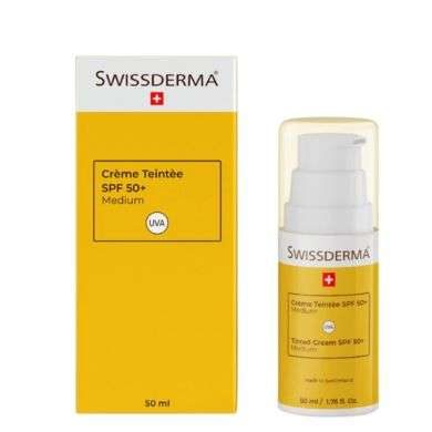 SWISSDERMA CREME TEINTEE SPF 50+ TEINTE MEDIUM SWISSDERMA CREME TEINTEE SPF 50+ TEINTE MEDIUM