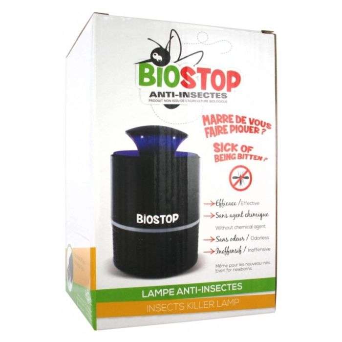 BIOSTOP LAMPE ANTI MOUSTIQUE BIOSTOP LAMPE ANTI MOUSTIQUE