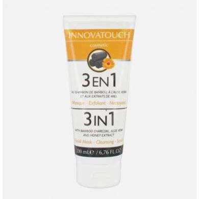 INNOVATOUCH 3 EN 1 AU CHARBON DE BAMBOU 200 ML INNOVATOUCH 3 EN 1 AU CHARBON DE BAMBOU 200 ML