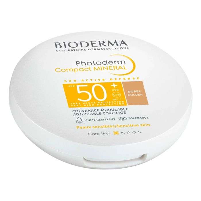 BIODERMA PHOTODERM COMPACT POUDRE MINERAL TEINTE DORE SPF 50+ 10 G BIODERMA PHOTODERM COMPACT POUDRE MINERAL TEINTE DORE SPF 50+ 10 G