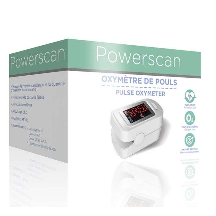 POWERSCAN OXYMETRE DE POULS POWERSCAN OXYMETRE DE POULS