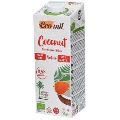 ECOMIL LAIT DE COCO SANS SUCRE 1L ECOMIL LAIT DE COCO SANS SUCRE 1L