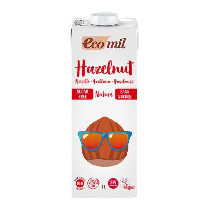 ECOMIL LAIT DE NOISETTE SANS SUCRE 1L ECOMIL LAIT DE NOISETTE SANS SUCRE 1L