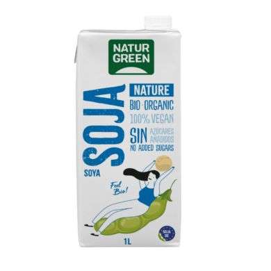 NATURGREEN SOJA NATUREL 1 LITRE NATURGREEN SOJA NATUREL 1 LITRE