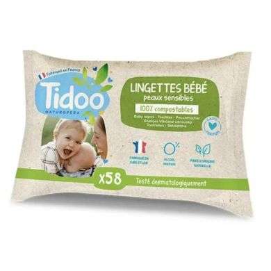 TIDOO NATURE COUCHE TAILLE 4 M 8-15 KG