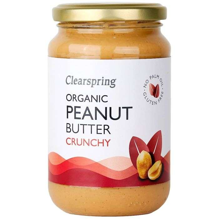CLEARSPRING ORGANIC PEANUT BUTTER CRUNCHY 350 G CLEARSPRING ORGANIC PEANUT BUTTER CRUNCHY 350 G